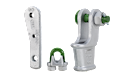 G-6429 Green Pin Long Wedge Sockets Product Render